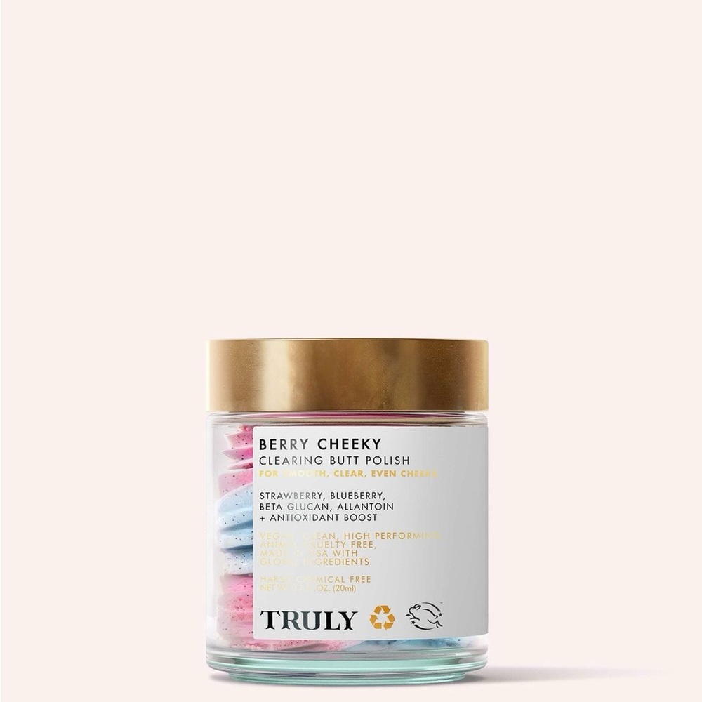 TRULY Berry Cheeky Polish with Gold Lid